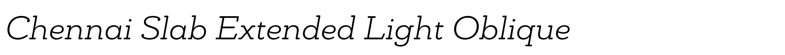Chennai Slab Extended Light Oblique